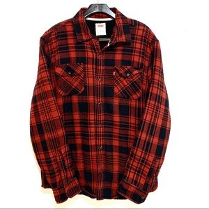 Mens Levi’s Sherpa lined flannel
